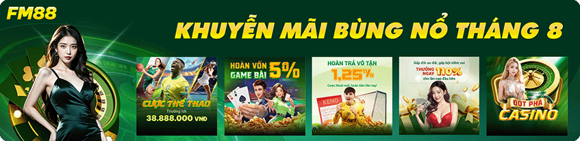 Fm88 khuyến mãi bùng nổ